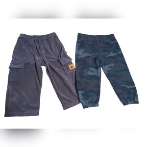 BOGO: Pair Boys Sweatpants Camouflage and Football